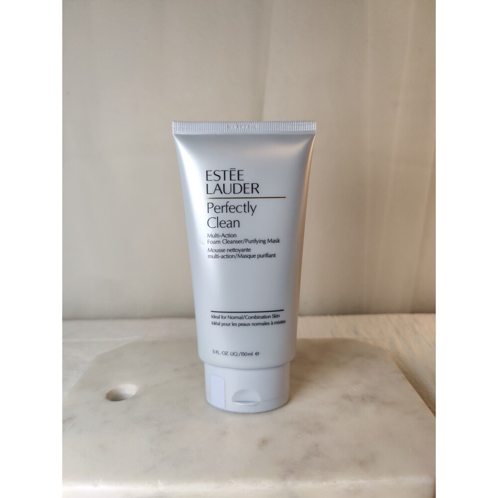 Estee Lauder Perfectly Clean Multi-Action Foam Cleanser/Purif ying Mask 5.0 Oz
